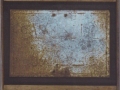 Trittico, 2001, ferro e vetroresina, 41x95