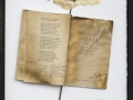 Senza titolo, 2016, grafica, libro e ferro inseriti in scatola di legno, 30x40
