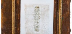 Scritture, 93x73, ferro, grafica, cornice, 2019