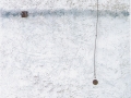 Enigma, 2001, tecnica mista su legno, 80x100