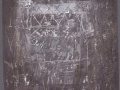 Fantasticando, 1999, tecnica mista su tavola, 70x70