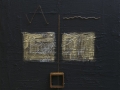 Dialoghi, 2016, tecnica mista e ferro su tavola, 35x40