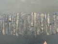 Nuova energia, tecnica mista su tavola e ferro, 100x80, 2008