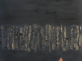 Orizzonti, 100x80, tecnica mista su tavola, 2015