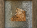 Viaggio nel tempo, ferro su telaio in legno, 105x39, 2002
